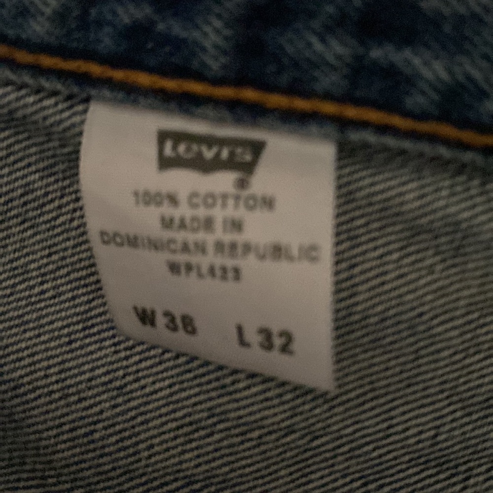 Levi original jeans 501 new 36X32 - Picture 9 of 12